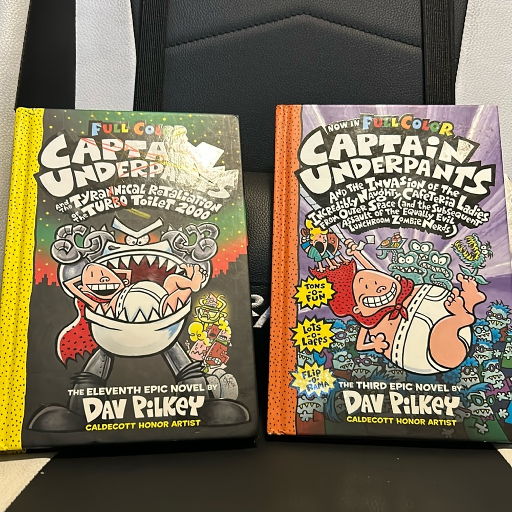 Captain underpants books